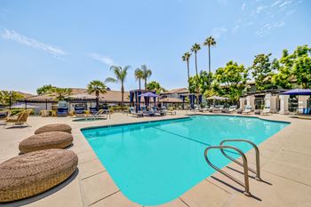 Refreshing Swimming Pool at The Hills at Quail Run in Riverside, California